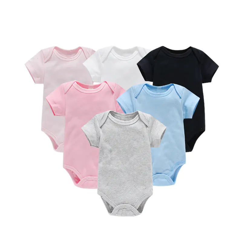 Organic Cotton Triangle Romper for Babies 0-2 Years